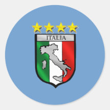 Le football de l'Italie Adhésifs