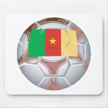 Le football du Cameroun Tapis De Souris