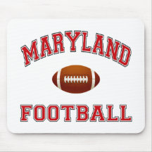LE FOOTBALL DU MARYLAND TAPIS DE SOURIS