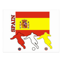 Le football Espagne Cartes Postales