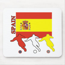 Le football Espagne Tapis De Souris