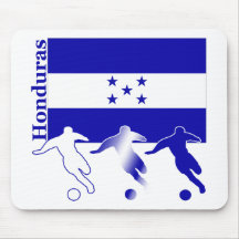 Le football Honduras Tapis De Souris