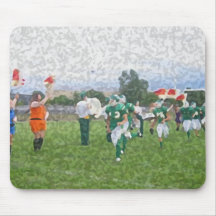 Le football tapis de souris