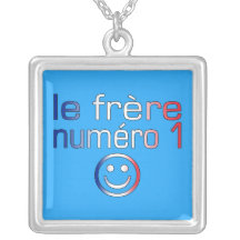 Le Frère Numéro 1 ( Number 1 Brother in French ) Necklace