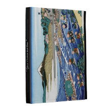 Le Fuji de Kanaya sur le Tokaido Hokusai Coques iPad Folio