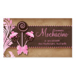 Le gâteau saute la boulangerie Brown rose vintage 