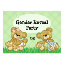 Le genre mignon d'ours indiquent la partie invitation personnalisable
