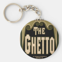 Le ghetto, par le rétro théâtre de "Jacob Litt" Porte-clés
