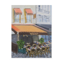 Le Grand Cafe: Fontainebleau, France Post Card