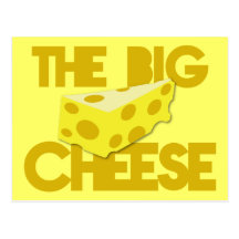 Le GRAND FROMAGE ! patron Carte Postale