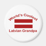 Le grand-papa letton le plus frais du monde aimants
