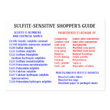 Le guide du client Sans Sulfite - carte potelée Modèles De Cartes De Visite