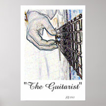 Le guitariste posters