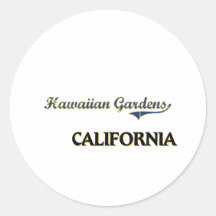 Le Hawaïen fait du jardinage classique de ville de Adhésifs