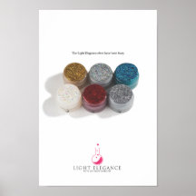 LE Holiday Glitter Poster