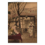 Le Japon vintage Cartes De Vœux