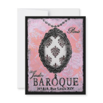 Le Jardin Baroque Pendant Paris Louis XIV ~ Invitation