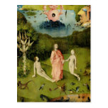 Le jardin des plaisirs terrestres 2 carte postale