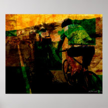 Le Jersey vert III Affiche