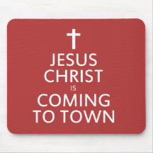 Le Jésus-Christ vient à la ville Tapis De Souris