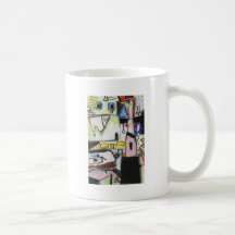 Le jouet lutte (l'expressionisme primitif) mugs