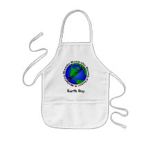 Le jour de la terre badine le tablier