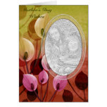 Le jour de mère de zantedeschia carte de vœux