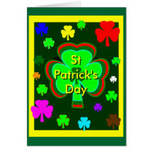 Le jour UCreate Templates3a de St Patrick Cartes De Vœux