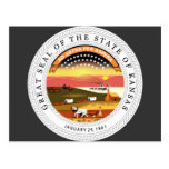 Le Kansas, Etats-Unis Carte Postale