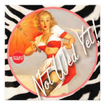 Le kitsch Bitsch : Ne pas épouser encore ! Invitations