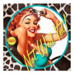 Le kitsch Bitsch : Ne pas épouser encore ! Invitations Personnalisables