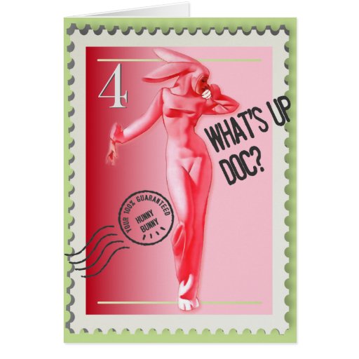 Le kitsch Bitsch : Qu'est vers le haut de Doc. ?   Carte De Vœux