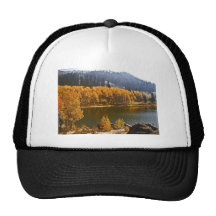 Le lac Tahoe en automne/paysage d'hiver Casquettes