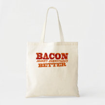 Le lard améliorent le sac fourre-tout $13,95
