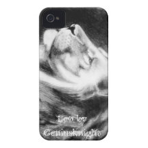 Le Lion courageux et majestueux par Geniusknight Coques Case-Mate iPhone 4