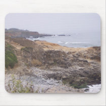 Le long du chemin rocheux Mousepad tapis de souris
