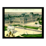 Le Louvre, Paris, France Vintage Postcards