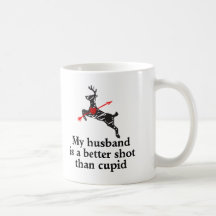 Le mari est un meilleur tir tasse