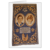 Le mariage royal : cartes de vœux