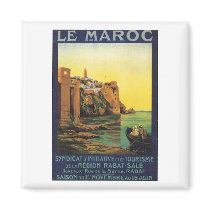 Le Maroc Fridge Magnet