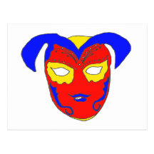 LE MASQUE 1.png Carte Postale