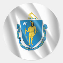 LE MASSACHUSETTS AUTOCOLLANT