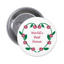 Le meilleur bouton de Nana du monde Badge