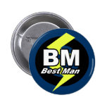 Le meilleur bouton d'homme badge