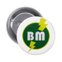 Le meilleur bouton d'homme badge