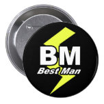 Le meilleur bouton d'homme badge avec épingle