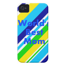 Le meilleur été de maman des mondes barre le jaune coques iPhone 4