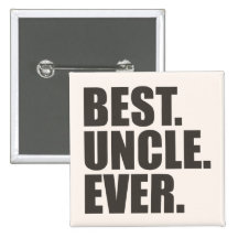 Le meilleur. Oncle. Jamais Badge Avec Épingle