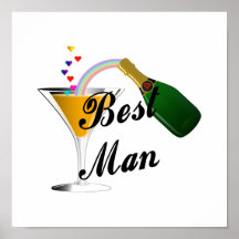 Le meilleur pain grillé de Champagne d'homme Affiches