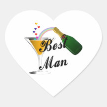 Le meilleur pain grillé de Champagne d'homme Autocollants